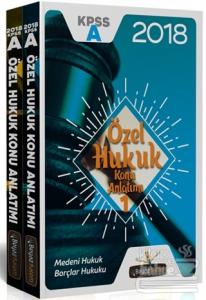 2018 KPSS A Grubu Özel Hukuk Konu Anlatımı (2 Kitap)