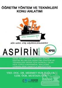 2018 KPSS Aspirin Bilgiler Öğretim Yöntem ve Teknikleri Konu Anlatımı - Toolbox Seti 1