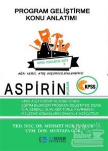 2018 KPSS Aspirin Bilgiler Program Geliştirme Konu Anlatımı - Toolbox Seti 3