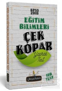 2018 KPSS Eğitim Bilimleri Çek Kopar Yaprak Test