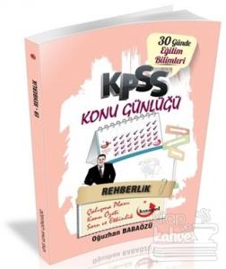 2018 KPSS Eğitim Bilimleri Konu Günlüğü Rehberlik