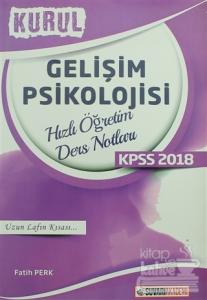 2018 KPSS Gelişim Psikolojisi Kurul Hızlı Öğretim Ders Notları