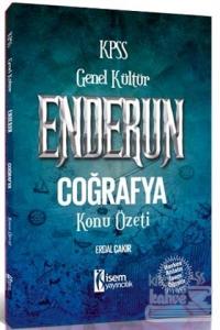 2018 KPSS Genel Kültür Enderun Coğrafya Konu Özeti