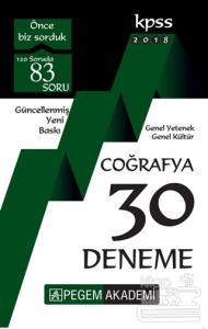 2018 KPSS Genel Yetenek Genel Kültür Coğrafya 30 Deneme