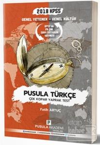 2018 KPSS GYGK Pusula Türkçe Çek Kopar Yaprak Test