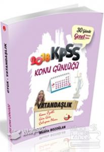 2018 KPSS Konu Günlüğü Vatandaşlık