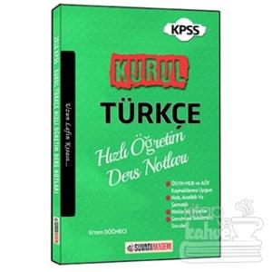 2018 KPSS Kurul Türkçe Hızlı Öğretim Ders Notları
