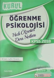 2018 KPSS  Öğrenme Psikolojisi Hızlı Öğretim Ders Notları