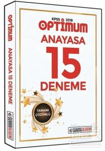 2018 KPSS Optimum Anayasa Tamamı Çözümlü 15 Deneme