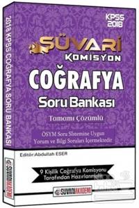 2018 KPSS Süvari Komisyon Coğrafya Tamamı Çözümlü Soru Bankası