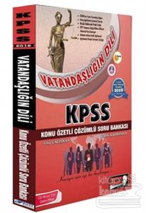 2018 KPSS Vatandaşlığın Dili Konu Özetli Çözümlü Soru Bankası