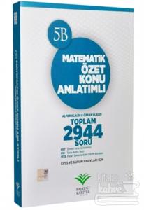 2018 KPSS ve Kurum Sınavları İçin Matematik Özet Konu Anlatımlı Soru Bankası