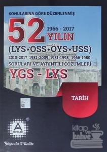 2018 YGS - LYS Tarih Konularına Göre Düzenlenmiş 52 Yılın Soruları ve Ayrıntılı Çözümleri