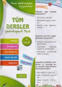 3.Sınıf Tüm Dersler Çek Kopart Yaprak Test