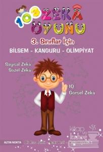 3. Sınıflar İçin 103 Zeka Oyunu Bilsem - Kanguru - Olimpiyat Kitabı