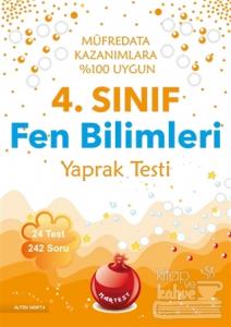 4. Sınıf Fen Bilimleri Yaprak Testi