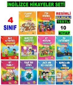 4. Sınıf İngilizce Hikayeler Seti (10 Kitap)