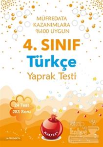 4. Sınıf Türkçe Yaprak Testi