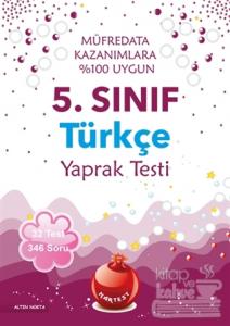 5. Sınıf Türkçe Yaprak Testi