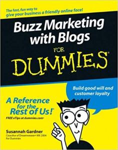 Buzz Marketing with Blogs For Dummies