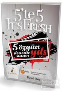 5'te 5 It's Fresh 5 Özgün YDS Deneme Sınavı
