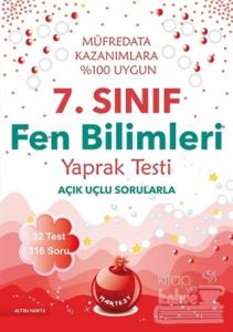 7. Sınıf Fen Bilimleri Yaprak Testi