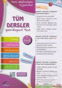 7.Sınıf Tüm Dersler Çek Kopart Yaprak Test