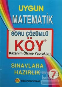 7. Sınıf Uygun Matematik Soru Çözümlü - Kazanım Ölçme Yaprakları (KÖY)