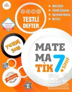 7.Sınıf Yerim Seni Matematik Testli Defter