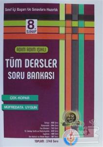 8. Sınıf Adım Adım Işıklı Tüm Dersler Soru Bankası