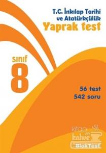 8. Sınıf İnkılap Tarihi ve Atatürkçülük Yaprak Test