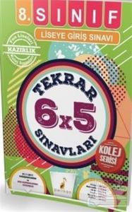 8. Sınıf Liseye Giriş Sınavı 6x5 Tekrar Sınavları Kolej Serisi