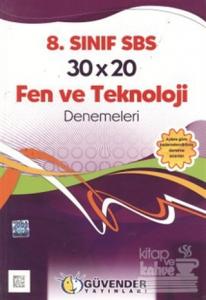 8. Sınıf SBS 30x20 Fen ve Teknoloji Denemeleri