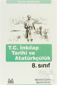 8. Sınıf T.C. İnkılap Tarihi ve Atatürkçülük Konu Anlatımlı Yardımcı Ders Kitabı