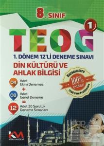 8. Sınıf Teog 1 - Din Kültürü ve Ahlak Bilgisi 1. Dönem 12'li Deneme Sınavı