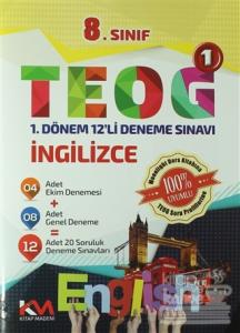 8. Sınıf Teog 1 - İngilizce 1. Dönem 12'li Deneme Sınavı