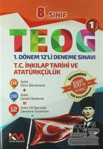 8. Sınıf Teog 1 - T.C. İnkılap Tarihi ve Atatürkçülük 1. Dönem 12'li Deneme Sınavı