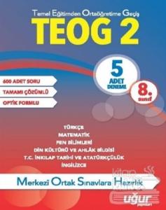 8. Sınıf TEOG 2 Çözümlü 5 Adet Deneme (Kutulu)