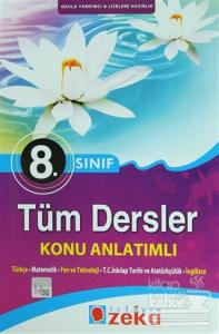 8. Sınıf Tüm Dersler Konu Anlatımlı Türkçe - Matematik - Fen ve Teknoloji - T.C.İnkılap Tarihi ve Atatürkçülük -İngilizce