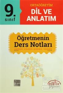 9. Sınıf Ortaöğretim Dil ve Anlatım Öğretmenin Ders Notları