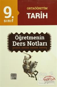 9. Sınıf Ortaöğretim Tarih Öğretmenin Ders Notları