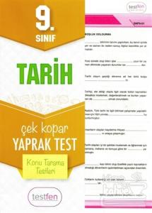 9. Sınıf Tarih Konu Tarama Yaprak Testleri