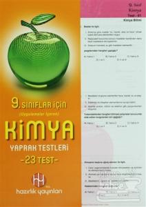 9. Sınıflar İçin (Uygulamalar İçeren) Kimya Yaprak Testleri (23 Test)
