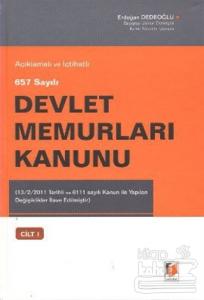 Açıklamalı ve İçtihatlı 657 Sayılı Devlet Memurları Kanunu (2 Cilt Takım) (Ciltli)