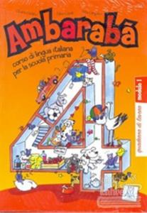 Ambaraba 4 (Çalışma Kitabı) Çocuklar için İtalyanca (6-10 Yaş)
