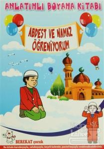 Antatımlı Boyama Kitabı Abdest ve Namaz Öğreniyorum