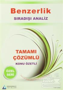 Benzerlik Sıradışı Analiz Tamamı Çözümlü Konu Özetli Özel Seri