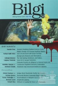 Bilgi Sosyal Bilimler Dergisi Sayı: 33  2016 Kış