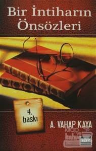 Bir İntiharın Önsözleri