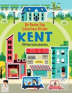 Bir Resim Yap Çıkartma Kitabı - Kent